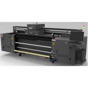 AMO Hybrid UV Inkjet Printer AM1800UVH12k24i with 12 pieces Konica km1024i printhead. $35200