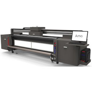 AMO Hybrid UV Inkjet Printer AM3200UVH4k24i with 4 pieces Konica km1024i printhead. $33300