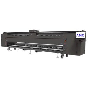 AMO Solvent Inkjet Printer AM5212K24i 5meters with 12 Konica 1024i Printhead $40000